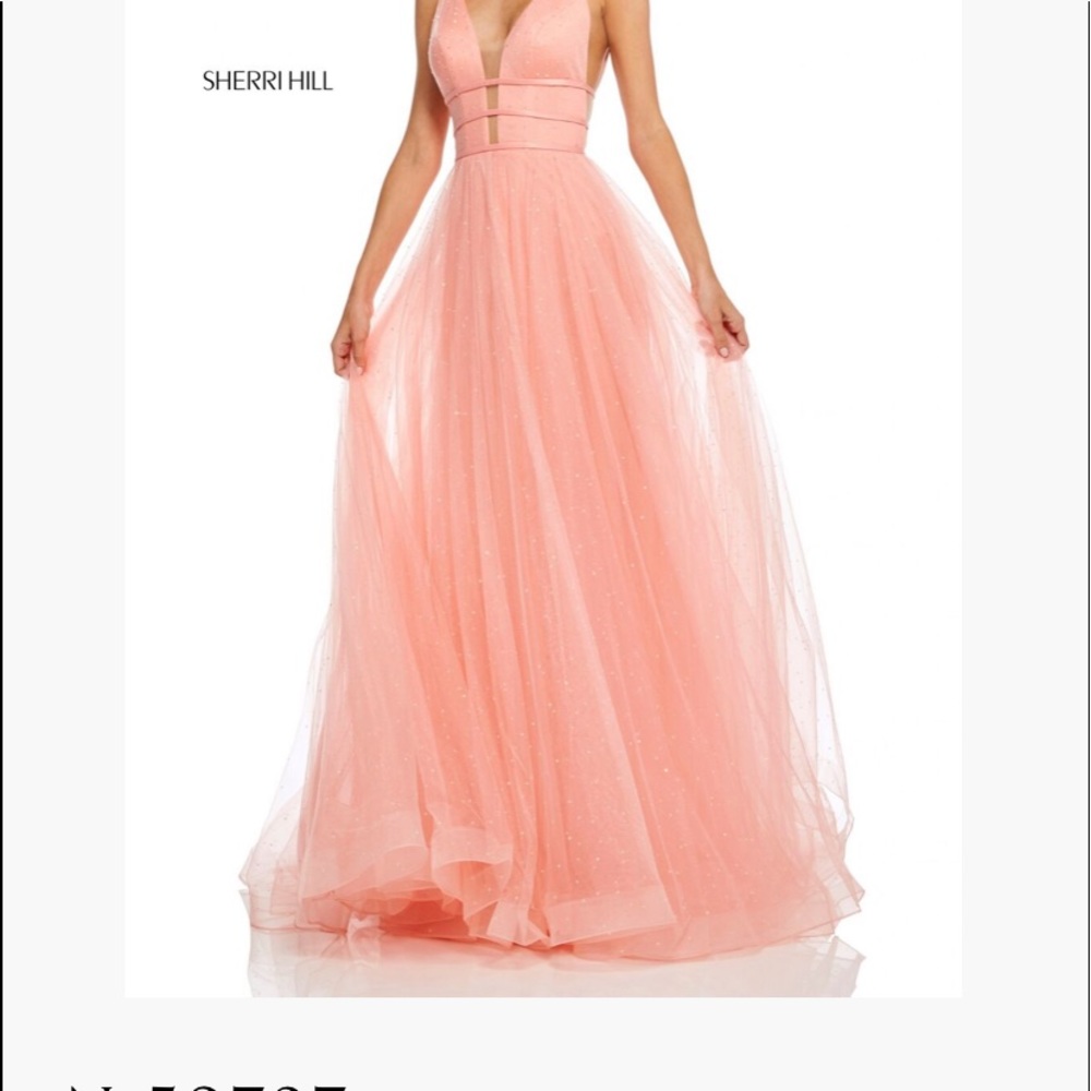 prom dress. sherri hill. work once. size 8.